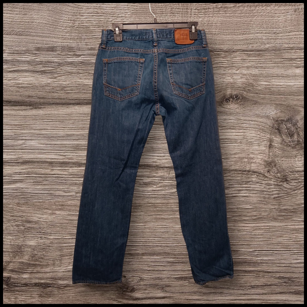Vans Womens V66 SLIM 30x30 Blue Denim Jean's